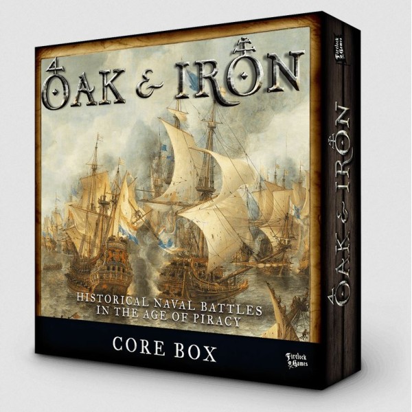 Oak and Iron Corebox - Historical Naval Battles in the Age of piracy