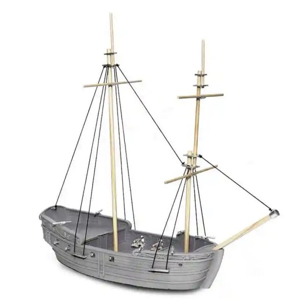 Blood & Plunder - Brigantine Ship (Resin)