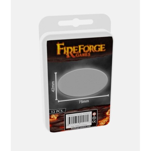 Fireforge Games - Deus Vult - Bases 75x42mm (12)