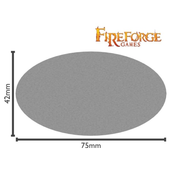 Fireforge Games - Deus Vult - Bases 75x42mm (12)