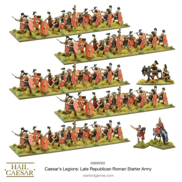 Warlord Games - Hail Caesar - Caesar's Legions: Late Republican Roman Starter Army