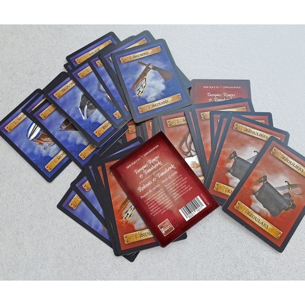 Muskets and Tomahawks - Redcoats and Tomahawks - Card Deck