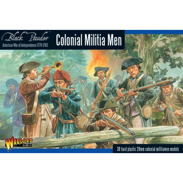 Warlord Games - French Indian War - Colonial Militita Men (AWI)