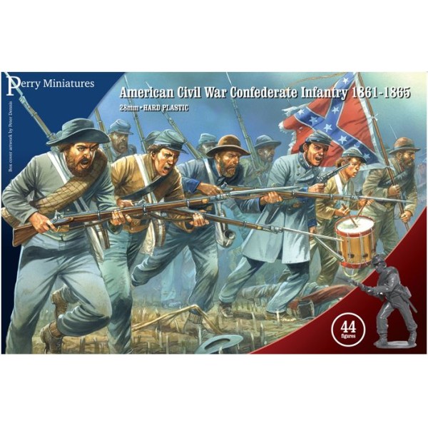 Perry Miniatures - American Civil War - Confederate Infantry 1861-1865
