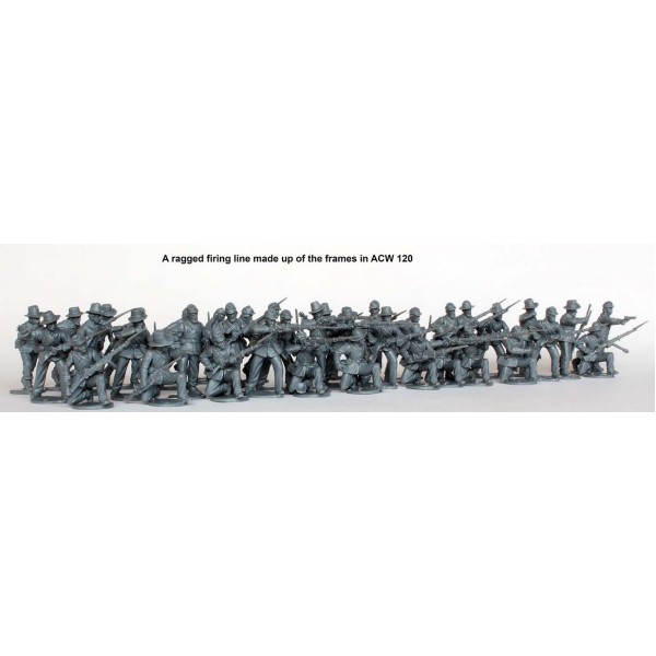 Perry Miniatures - American Civil War - Union Infantry in Sack Coats Skirmishing