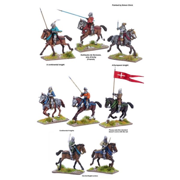 Perry Miniatures - Agincourt - Mounted Knights 1415-1429