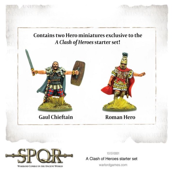 SPQR - A Clash Of Heroes - Starter Set