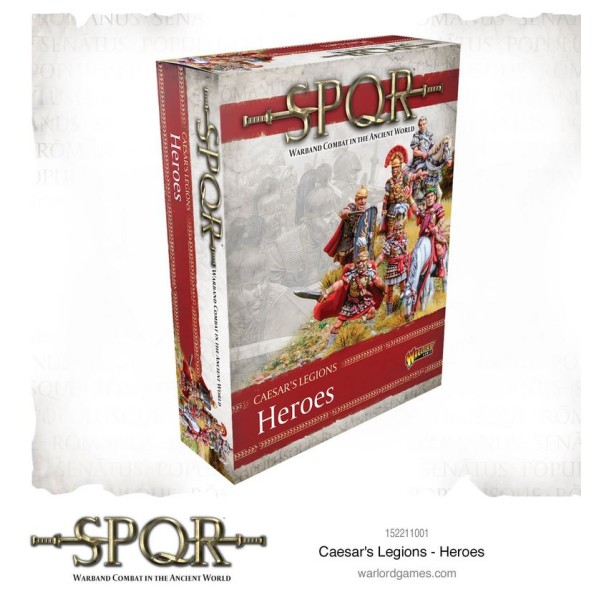 SPQR - Warband Combat in the Ancient World - Caesar's Legions Heroes