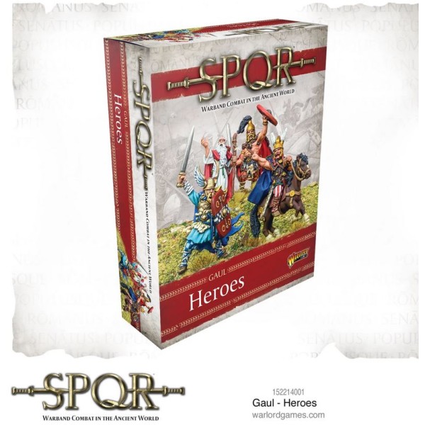 SPQR - Warband Combat in the Ancient World - Gaul Heroes