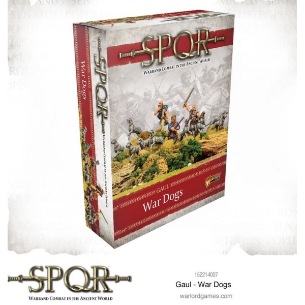 SPQR - Warband Combat in the Ancient World - Gaul - War Dogs