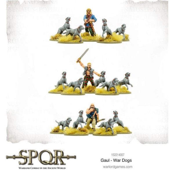 SPQR - Warband Combat in the Ancient World - Gaul - War Dogs