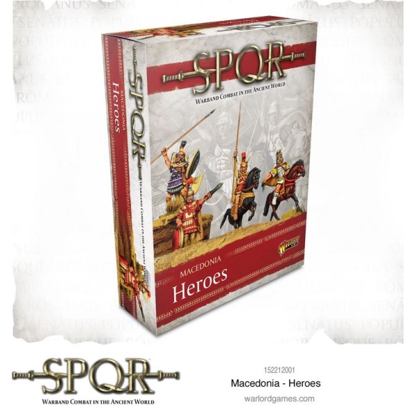 SPQR - Warband Combat in the Ancient World - Macedonia - Heroes
