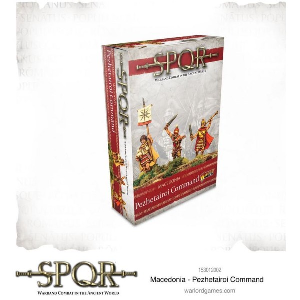 SPQR - Warband Combat in the Ancient World - Macedonia - Pezhetairoi command