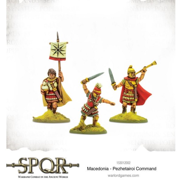 SPQR - Warband Combat in the Ancient World - Macedonia - Pezhetairoi command