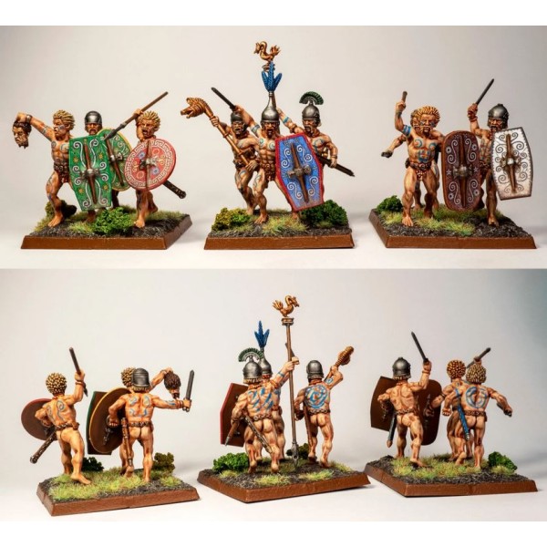 Victrix - Warriors of Antiquity - Gallic Naked Fanatics