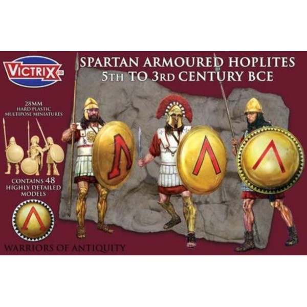 Victrix - Warriors of Antiquity - Spartan Armoured Hoplites 5th to 3rd Century BCE