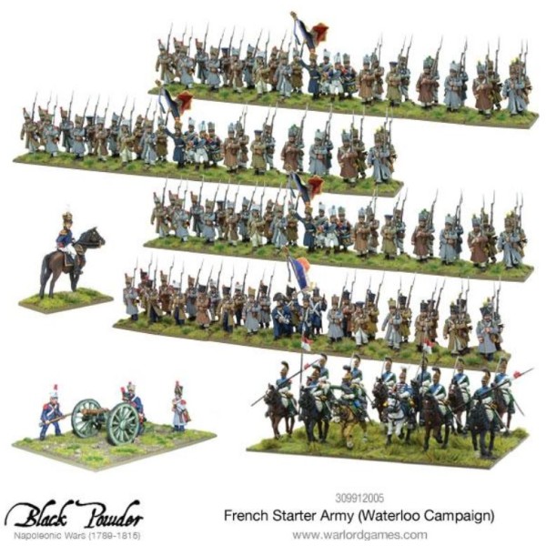 Warlord Games - Black Powder 2nd Edition - French Starter Army (Waterloo Campaign)