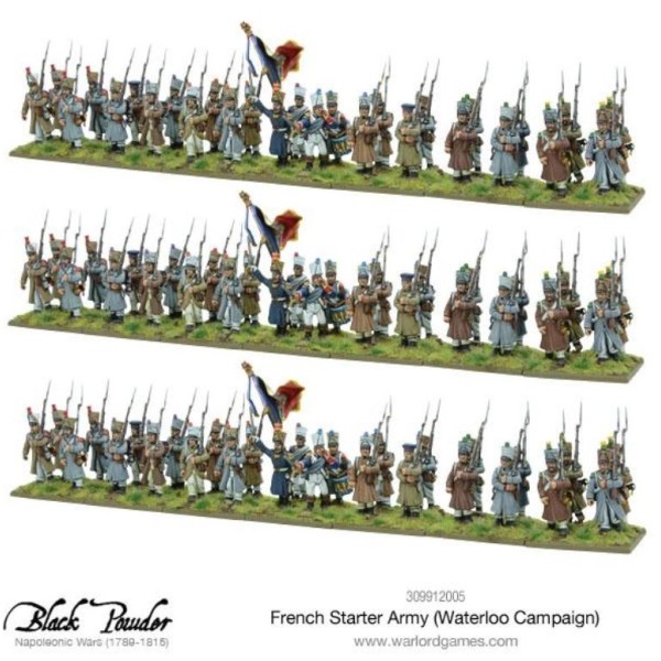 Warlord Games - Black Powder 2nd Edition - French Starter Army (Waterloo Campaign)