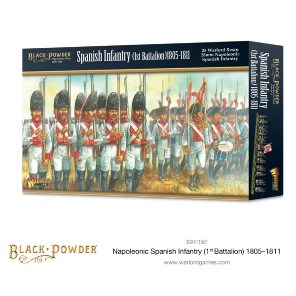 Warlord Games - Black Powder - Napoleonic Spanish Infantry - 1st Battalion