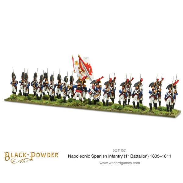 Warlord Games - Black Powder - Napoleonic Spanish Infantry - 1st Battalion