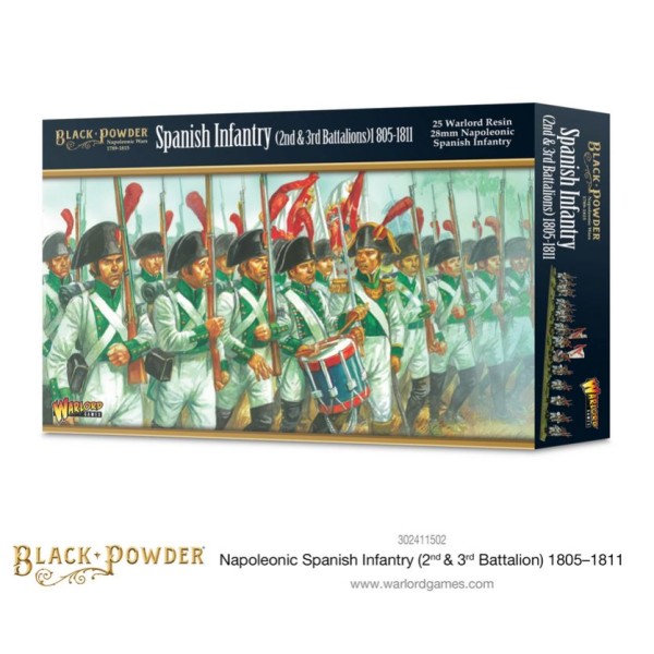 Warlord Games - Black Powder - Napoleonic Spanish Infantry - 2nd / 3rd Battalions