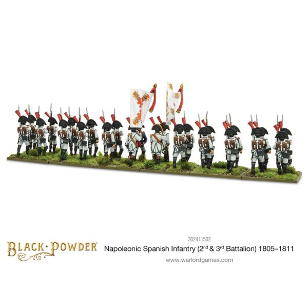 Warlord Games - Black Powder - Napoleonic Spanish Infantry - 2nd / 3rd Battalions