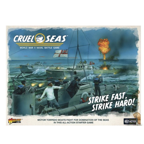 Cruel Seas - WWII Naval Battles - Miniature Game Starter Set