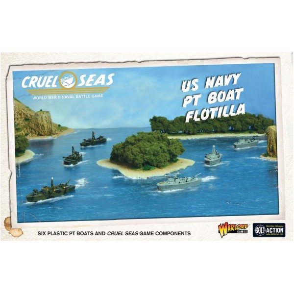 Cruel Seas - WWII Naval Battles - US Navy PT Boat Flotilla