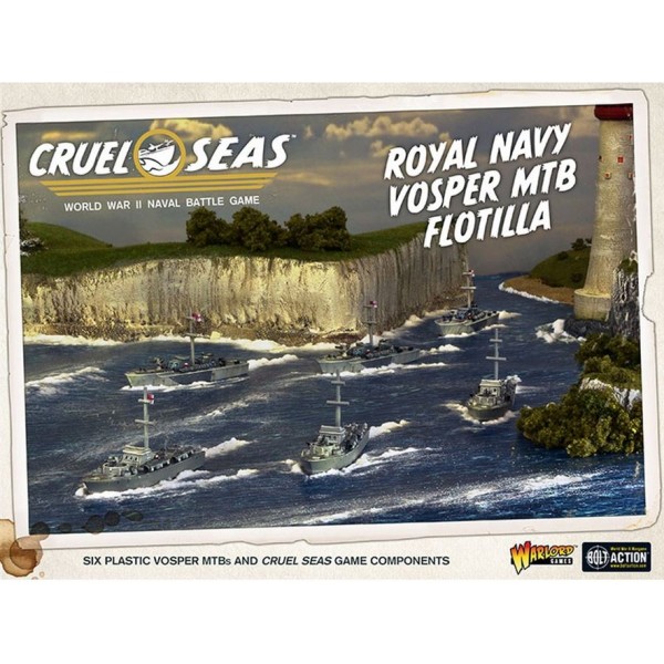 Cruel Seas - WWII Naval Battles - Royal Navy Vosper MTB Flotilla