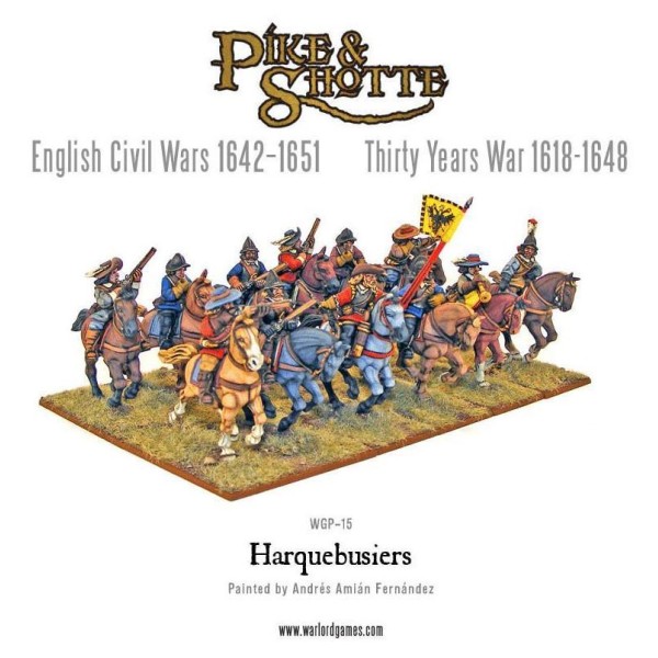Warlord Games - Pike and Shotte - Harquebusiers boxed set 