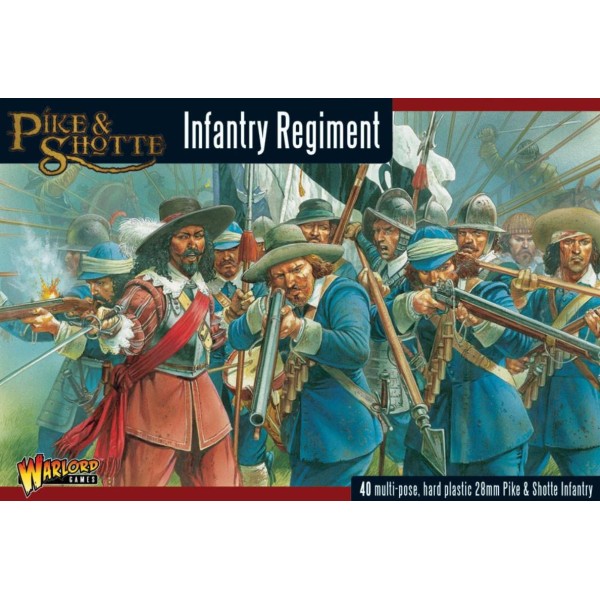 Warlord Games - Pike and Shotte - Infantry Regiment plastic boxed set 