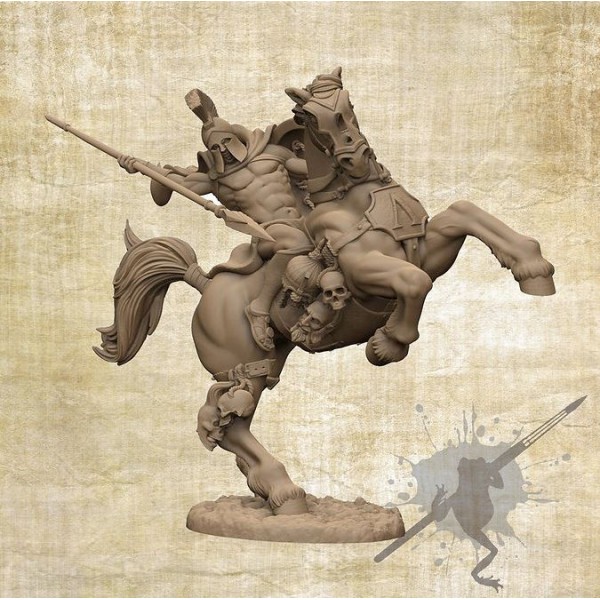 BrokenToad - Resin Bust - The Spartan