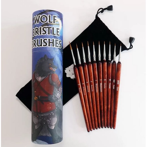 Chronicle Cards - Wolf Bristle Brush Set