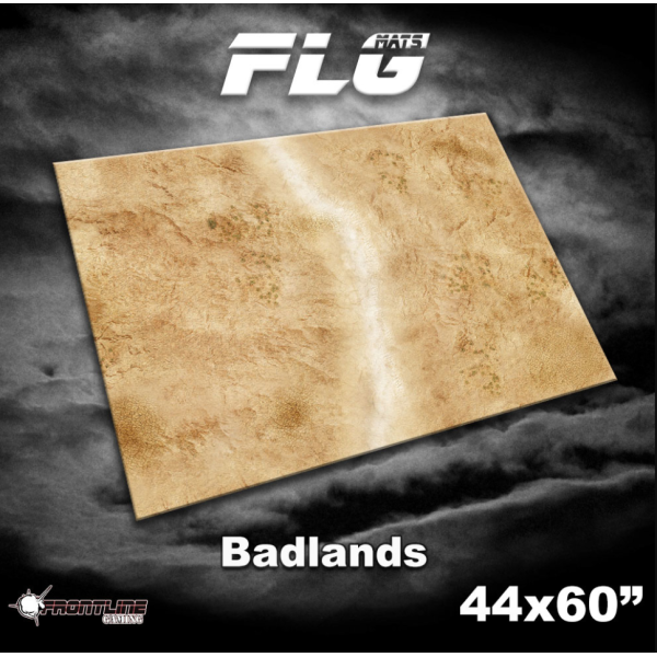 Frontline Gaming Mats - Badlands v.1 44" x 60" (In-store Pick-up Only)