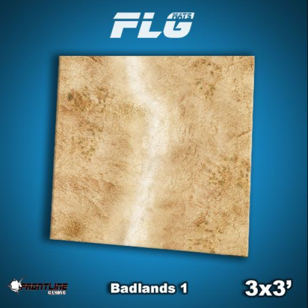 Frontline Gaming Mats - Badlands v.1 3' x 3' (In-store Pick-up Only)