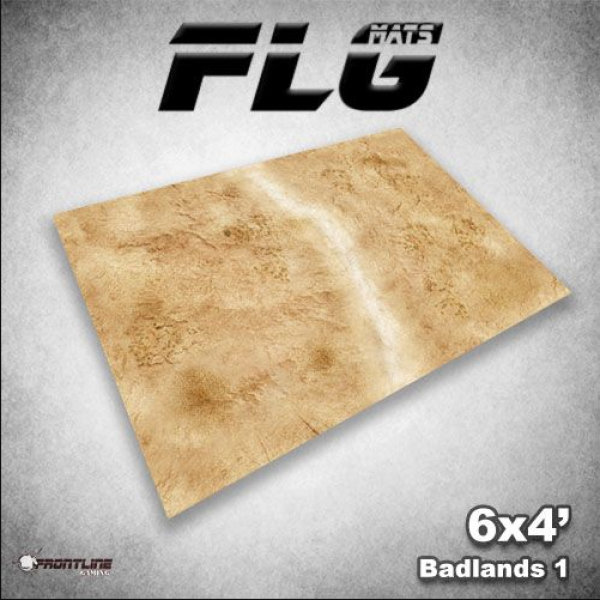 Frontline Gaming Mats - Badlands v.1 4' x 6' (In-store Pick-up Only)