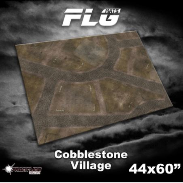 Frontline Gaming Mats - Cobblestone Village 44" x 60" (In-store Pick-up Only)