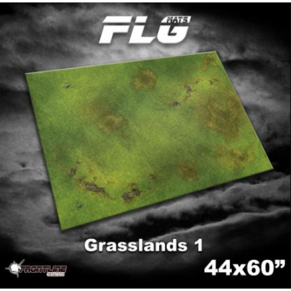Frontline Gaming Mats - Grasslands v.1 44" x 60" (In-store Pick-up Only)