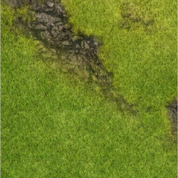 Frontline Gaming Mats - Grasslands v.1 44" x 60" (In-store Pick-up Only)