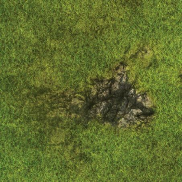 Frontline Gaming Mats - Grasslands v.1 44" x 60" (In-store Pick-up Only)