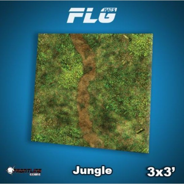 Frontline Gaming Mats - Jungle 3' x 3' (In-store Pick-up Only)