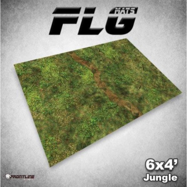 Frontline Gaming Mats - Jungle 4' x 6' (In-store Pick-up Only)