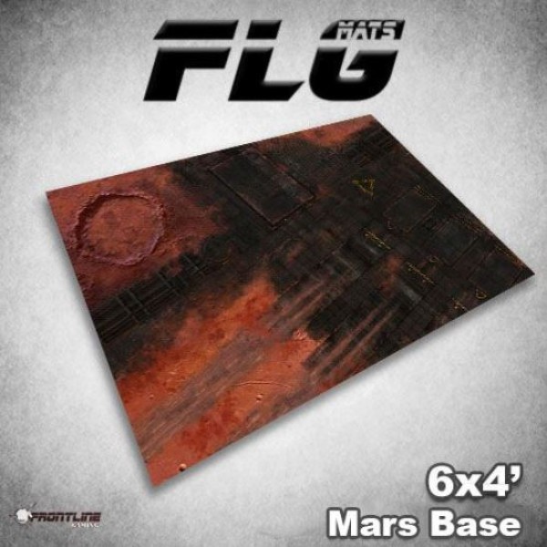 Frontline Gaming Mats - Mars Base 4' x 6' (In-store Pick-up Only)