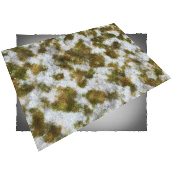 Frontline Gaming Mats - Snow Covered Tundra v.1 4' x 6' (In-store Pick-up Only)