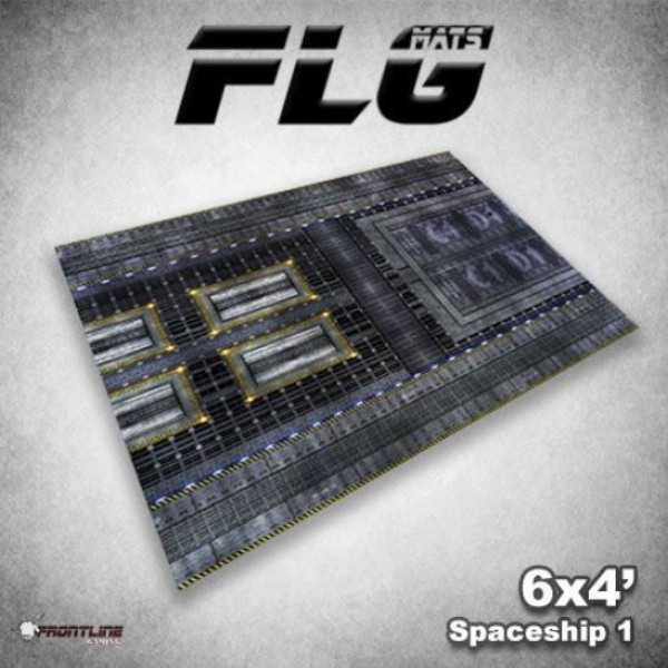 Frontline Gaming Mats - Spaceship v.1 4' x 6' (In-store Pick-up Only)