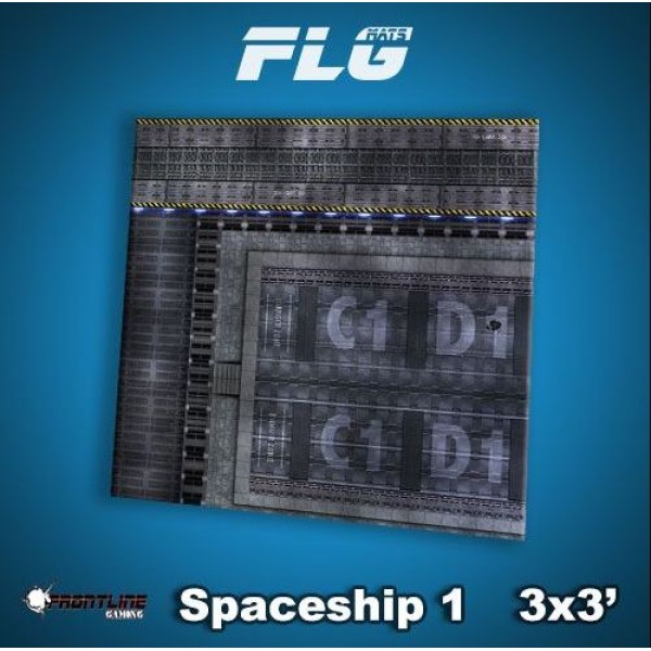 Frontline Gaming Mats - Spaceship v.1 3' x 3' (In-store Pick-up Only)