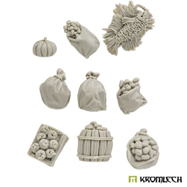 Kromlech - Conversion Bitz - Fantasy Town Marketplace - Set 1