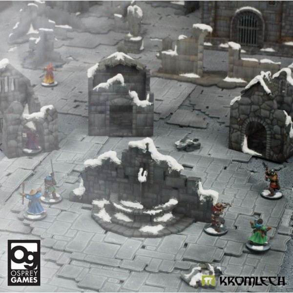 Kromlech - Frostgrave / Fantasy Terrain - Haunted Houses (MDF)