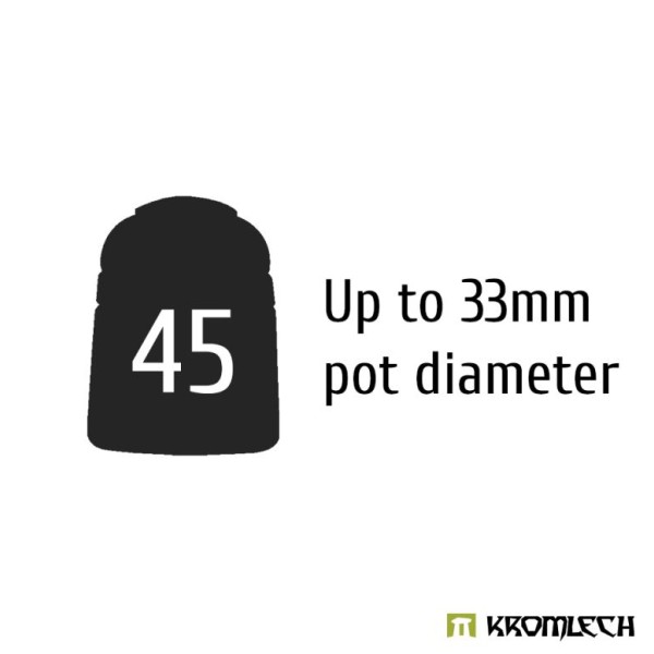 Kromlech - Paint Rack (33mm) - corner