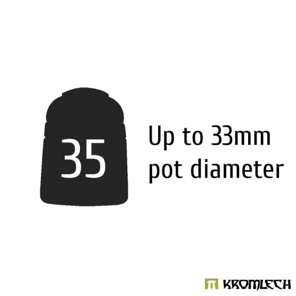 Kromlech - Paint Rack (33mm) - straight